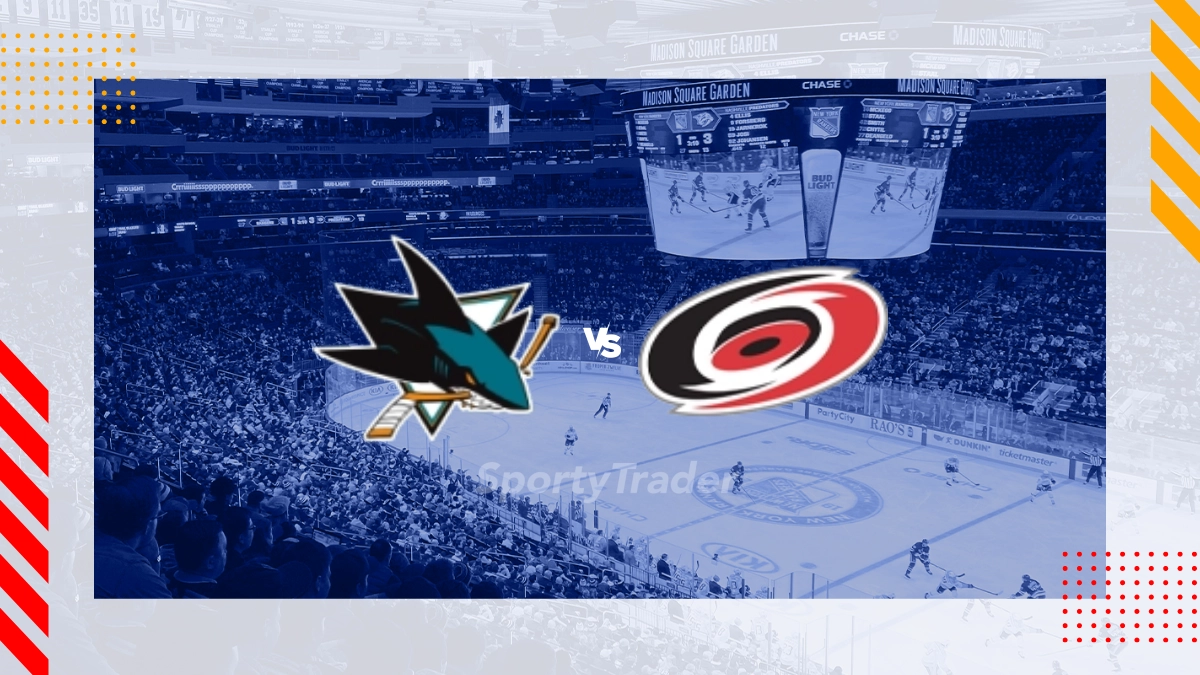 Pronostic San José Sharks vs Carolina Hurricanes