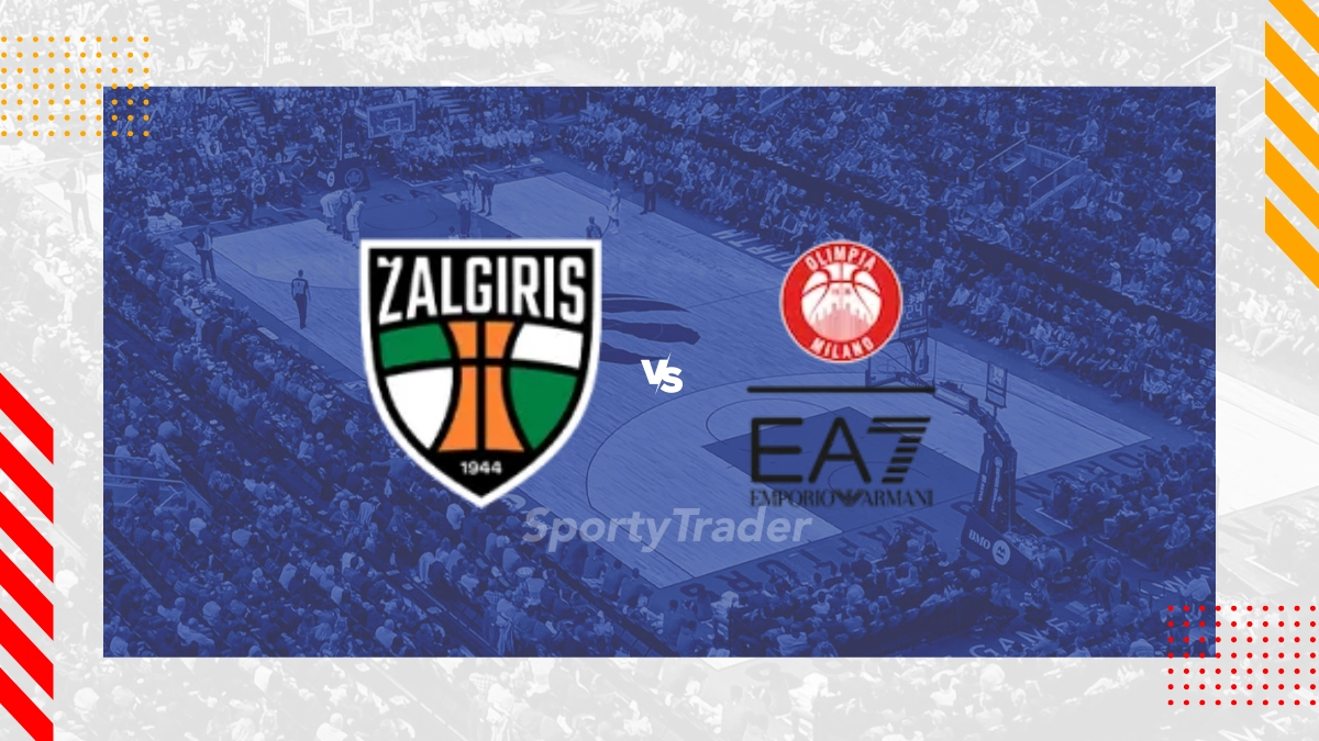 Pronostico Zalgiris Kaunas vs Armani Olimpia Milano