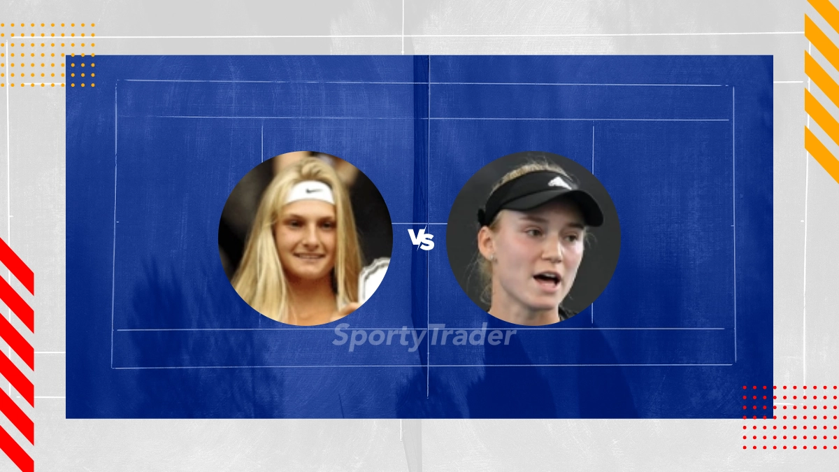 Dayana Yastremska vs Elena Rybakina Prediction