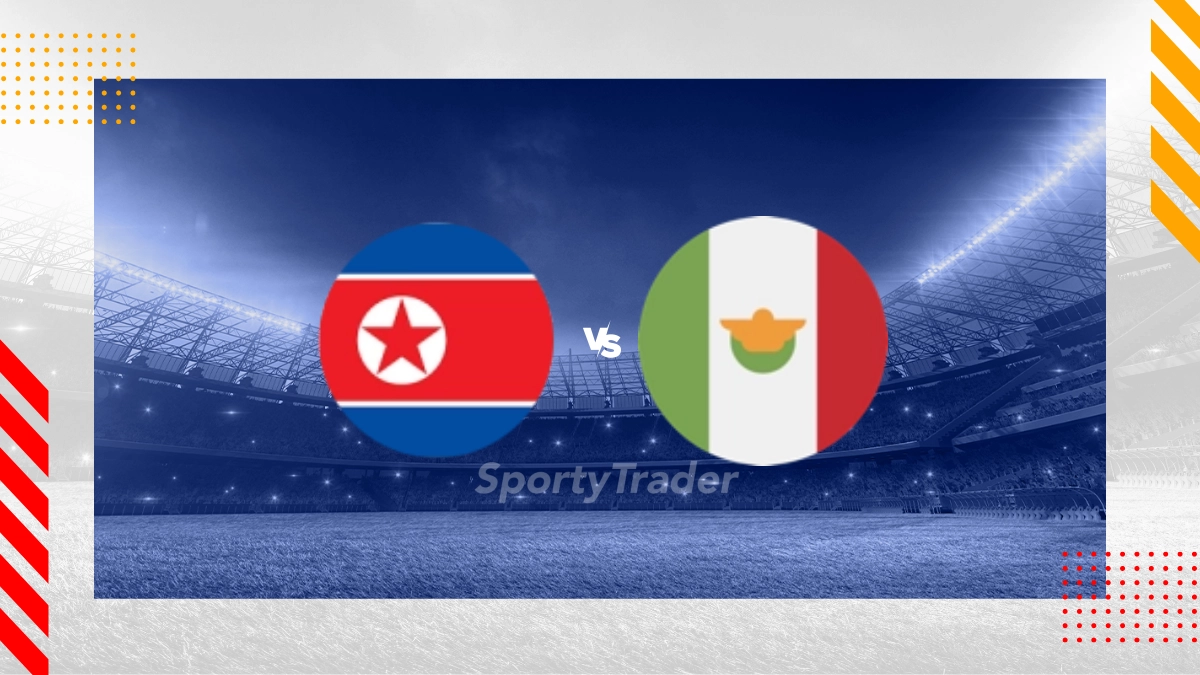 Pronóstico Corea del Norte vs México