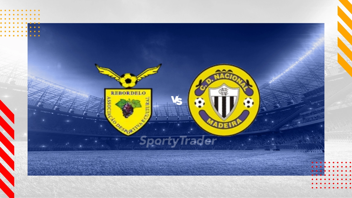 Prognóstico ADC Rebordelo vs Nacional Madeira