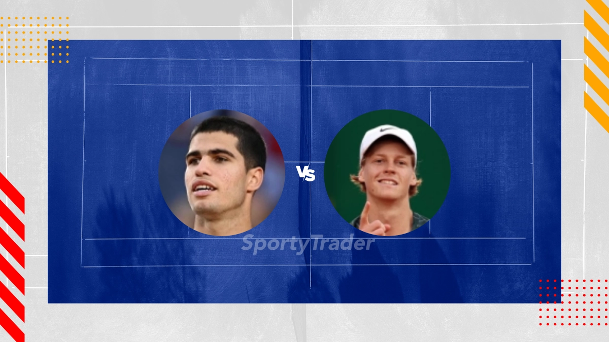 Prognóstico Carlos Alcaraz vs Jannik Sinner