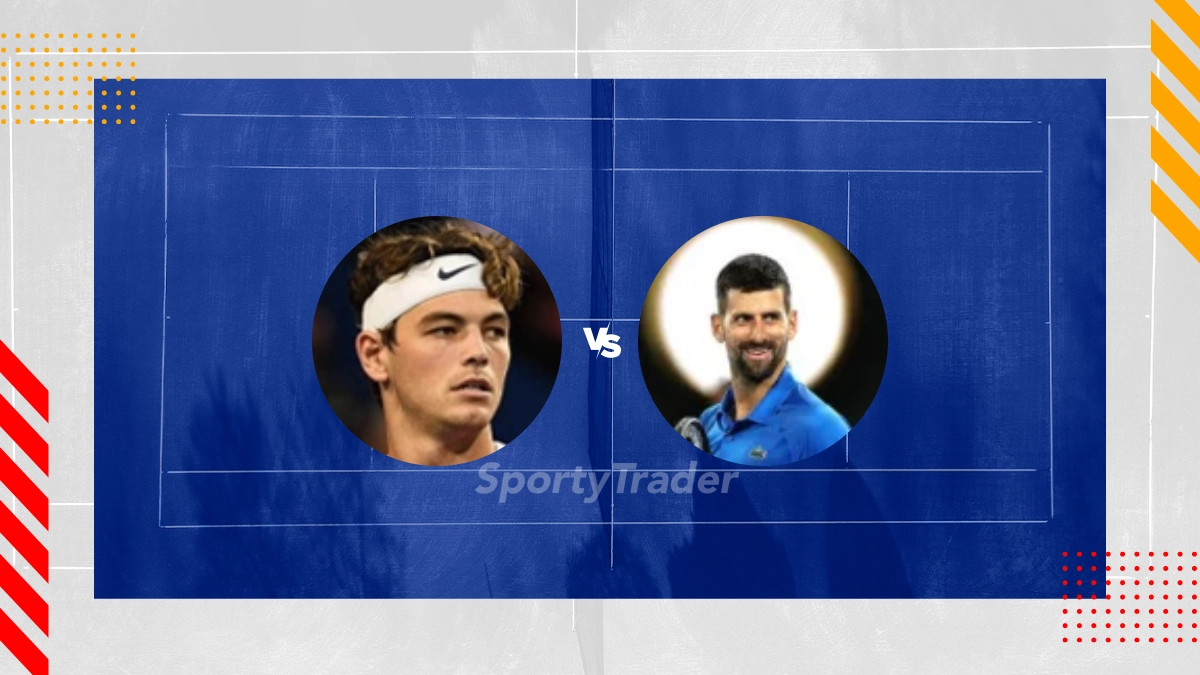Prognóstico Taylor Fritz vs Novak Djokovic