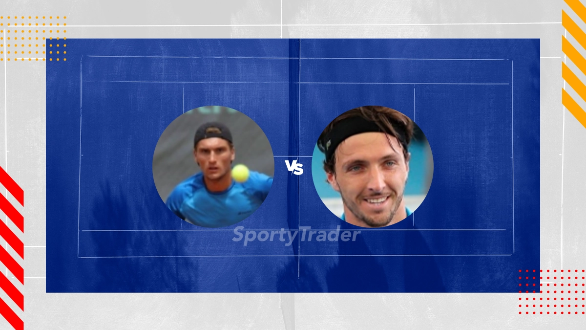 Pronostic Raphael Collignon vs Arthur Rinderknech