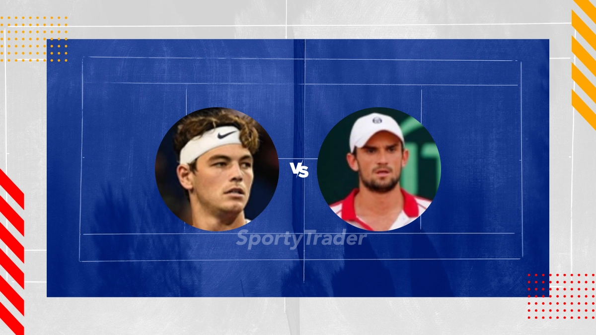 Pronostic Taylor Fritz vs Valentin Vacherot