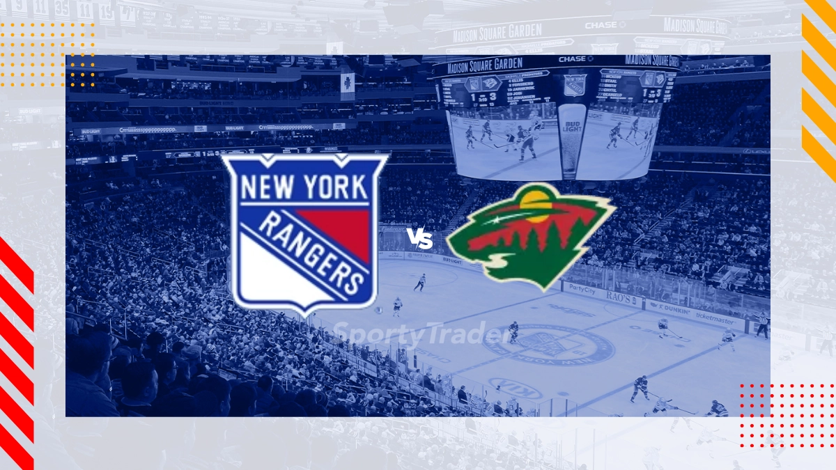 Pronóstico New York Rangers vs Minnesota Wild