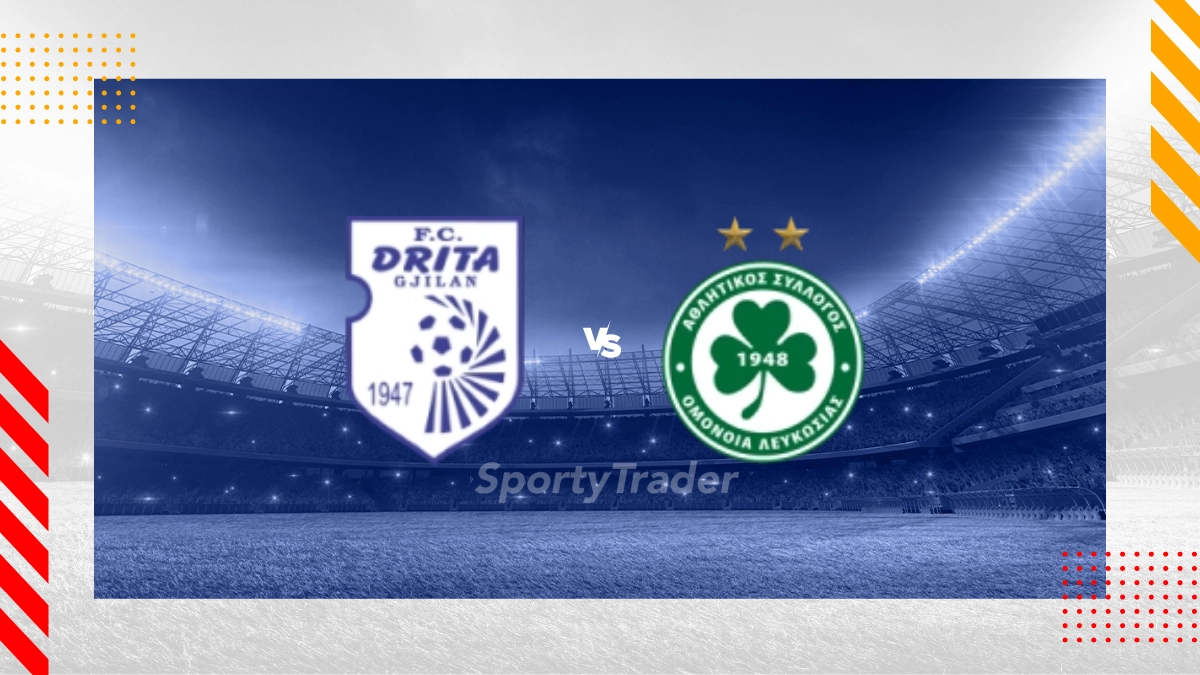 Prognóstico KF Drita vs AC Omonia Nicosia
