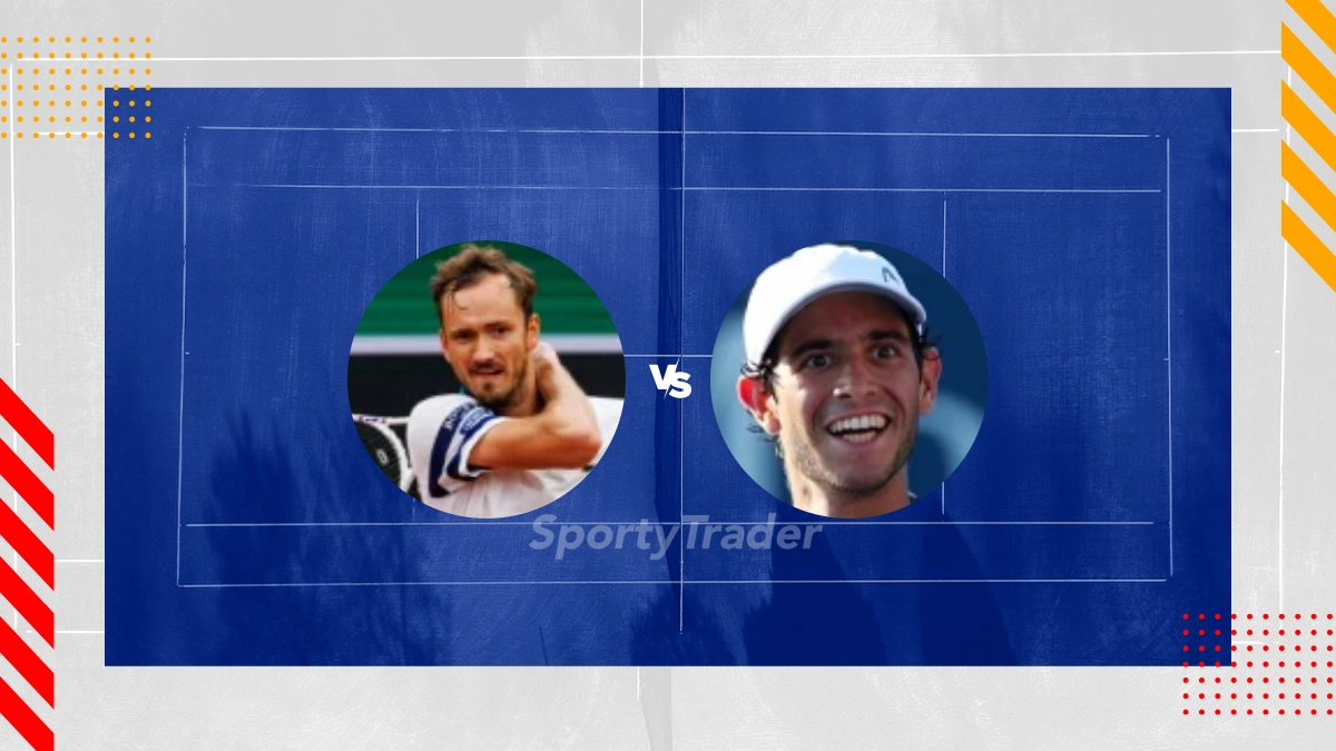 Prognóstico Daniil Medvedev vs Nuno Borges