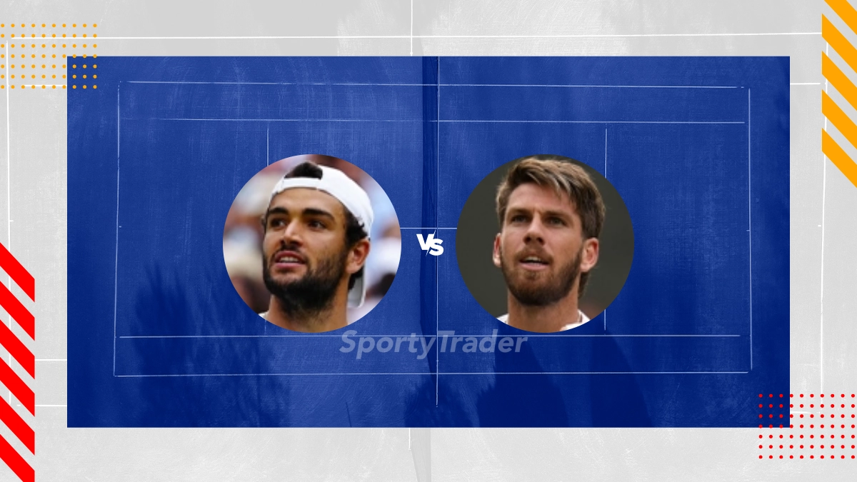 Palpite Matteo Berretini vs Cameron Norrie