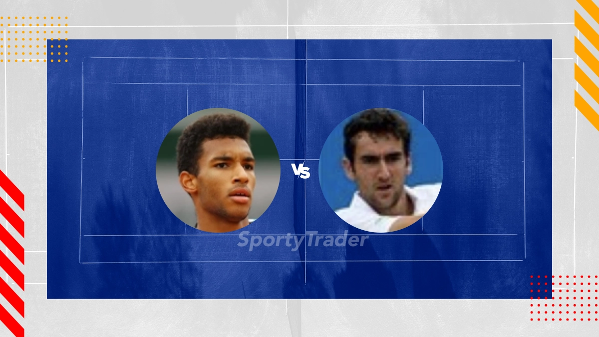 Pronóstico Felix Auger Aliassime vs Marin Cilic