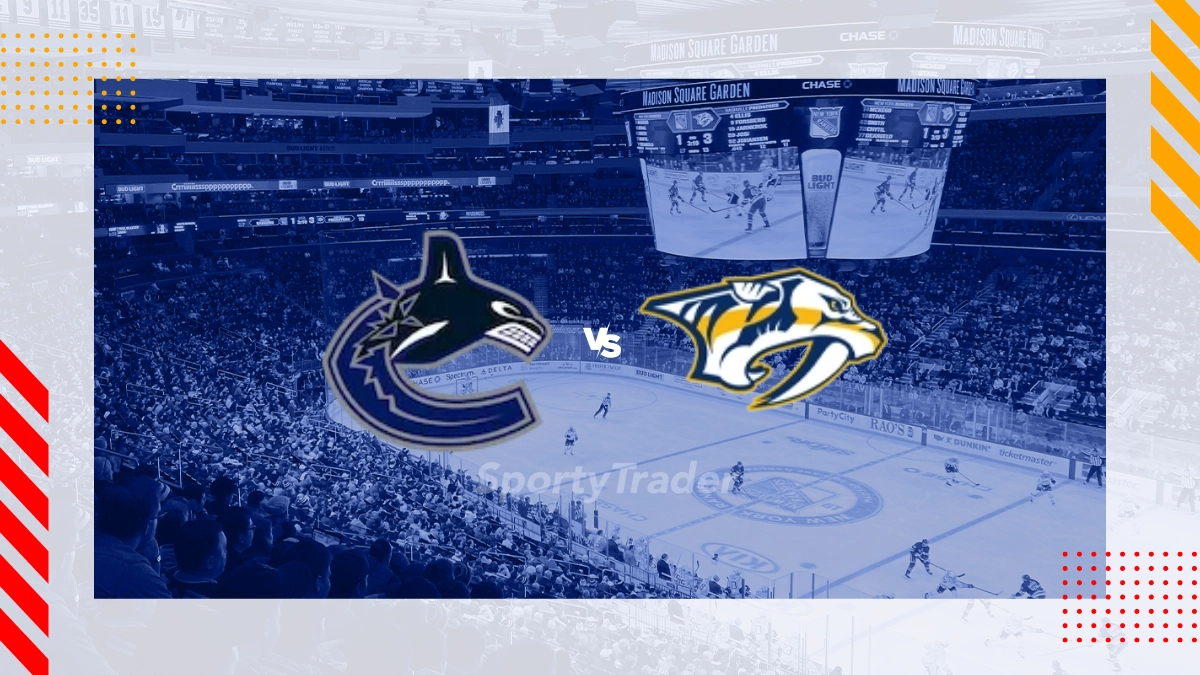 Vancouver Canucks vs Nashville Predators Picks