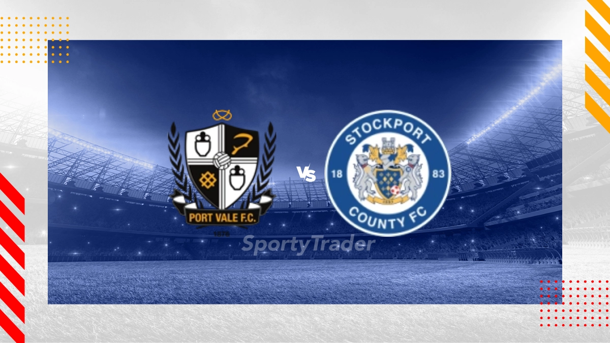 Port Vale vs Stockport County FC Prediction