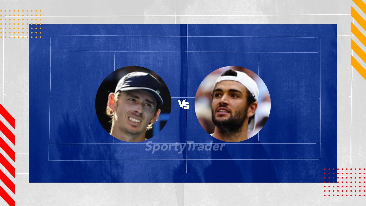 Pronostico Alex De Minaur vs Matteo Berrettini