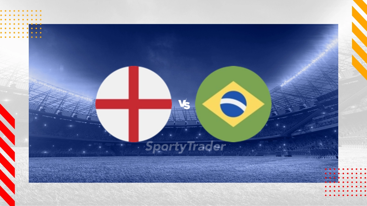 Palpite Inglaterra F vs Brasil F