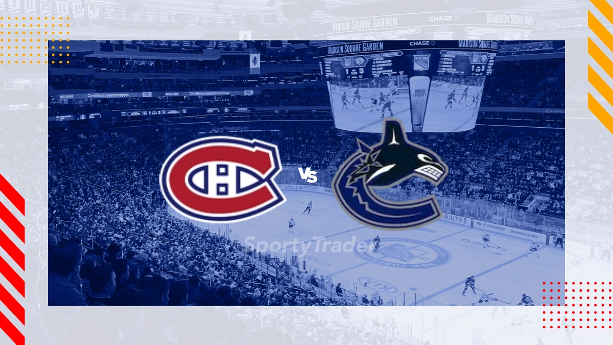 Montreal Canadiens vs Vancouver Canucks Picks