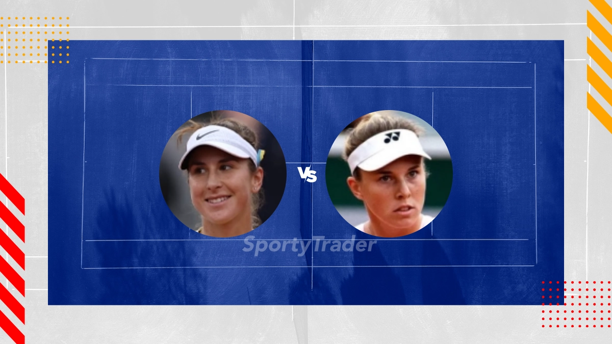 Pronostic Belinda Bencic vs Linda Noskova