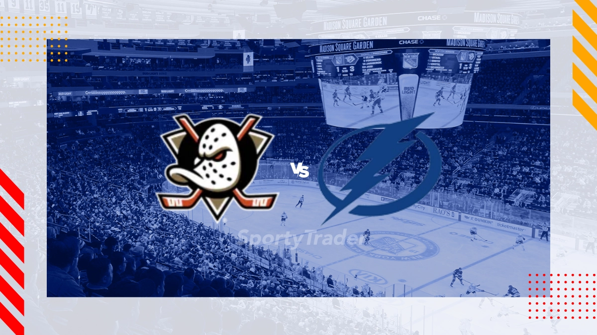 Anaheim Ducks vs Tampa Bay Lightning Picks