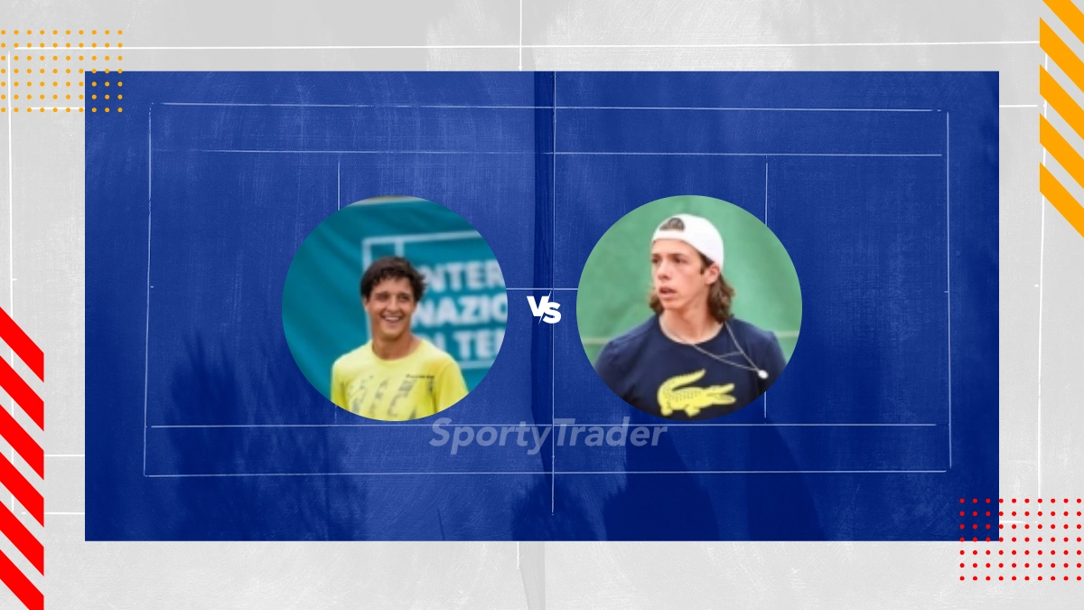 Pronostic Luciano Darderi vs Arthur Cazaux