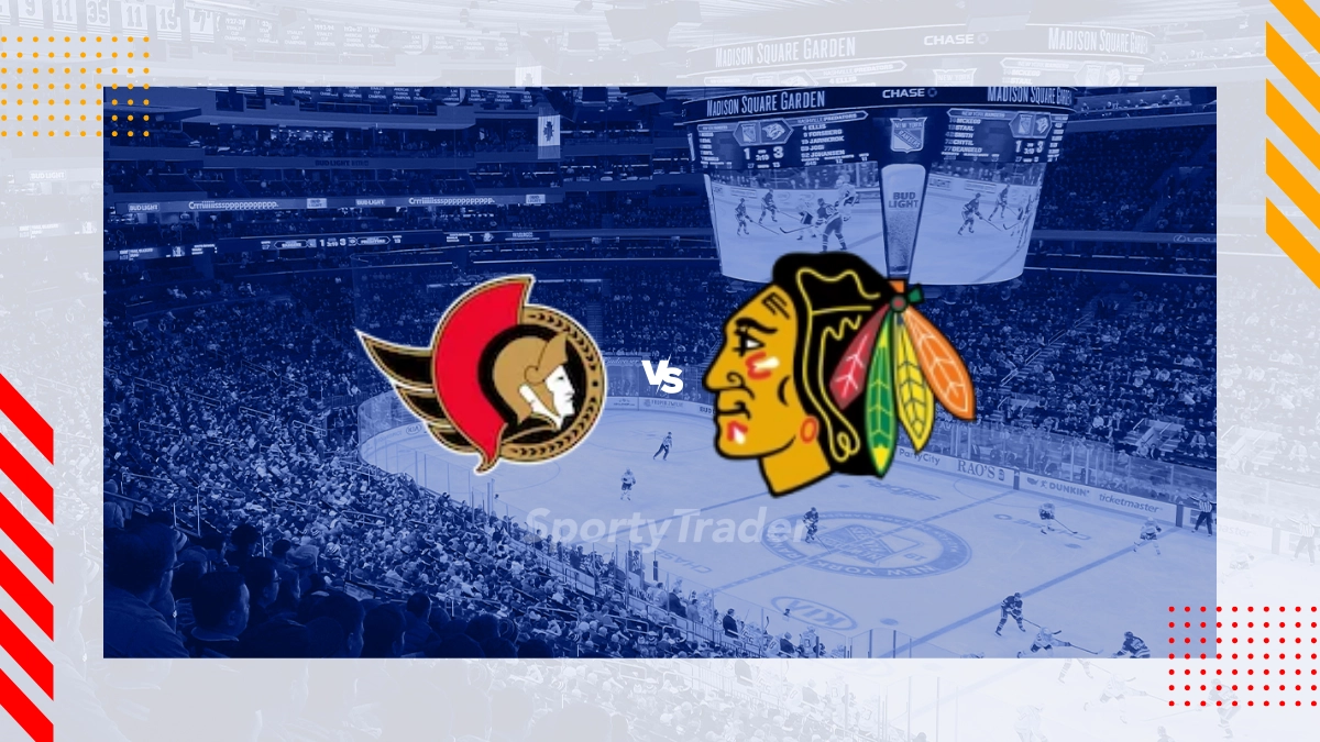 Ottawa Senators vs Chicago Blackhawks Picks