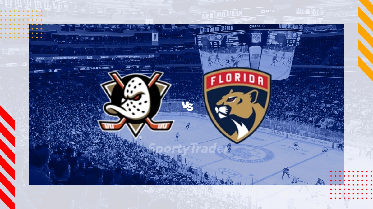 Anaheim Ducks vs Florida Panthers Picks