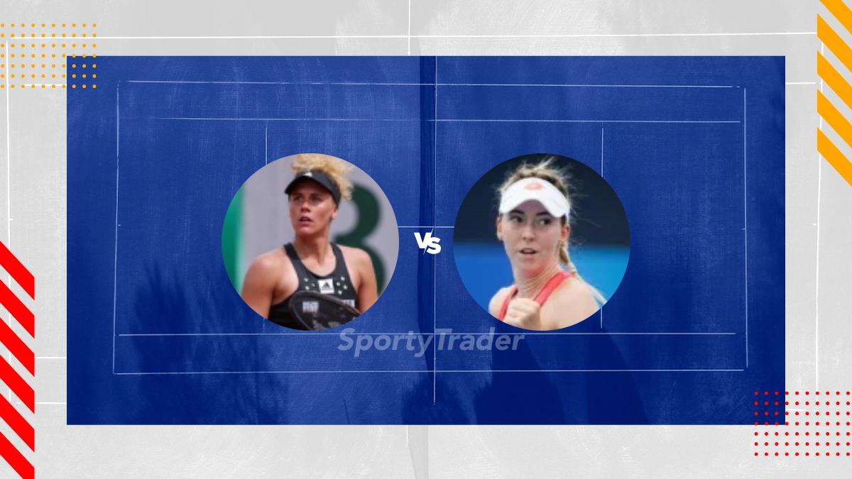 Pronostic Leolia Jeanjean vs Nina Stojanovic