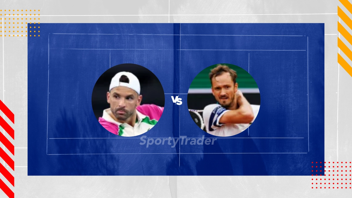 Pronostic Grigor Dimitrov vs Daniil Medvedev