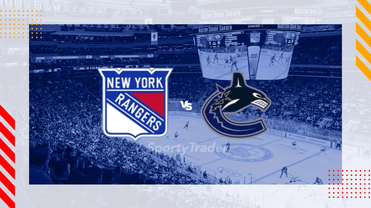 New York Rangers vs Vancouver Canucks Picks