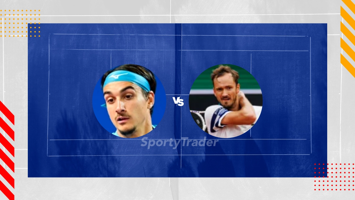 Pronostic Lorenzo Sonego vs Daniil Medvedev