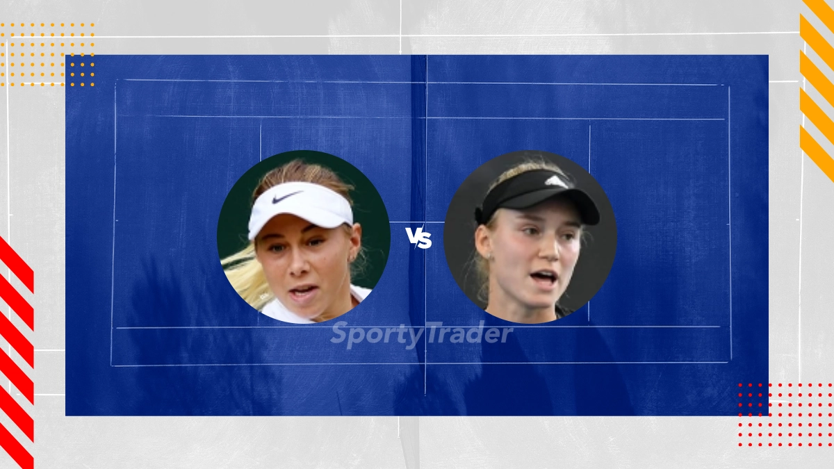 Palpite Amanda Anisimova vs Elena Rybakina