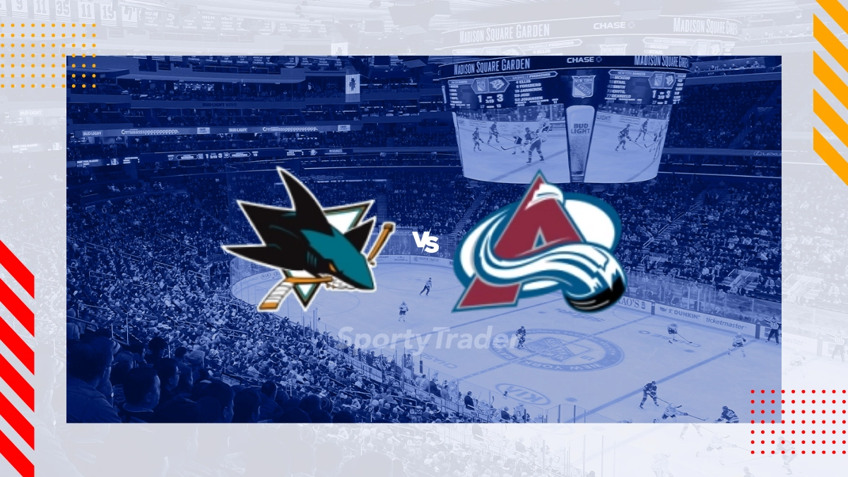 Pronostic San José Sharks vs Colorado Avalanche