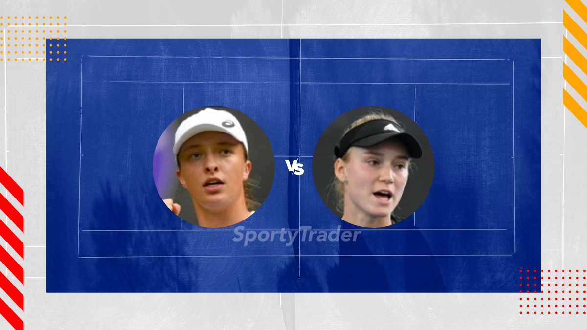 Pronostic Iga Swiatek vs Elena Rybakina