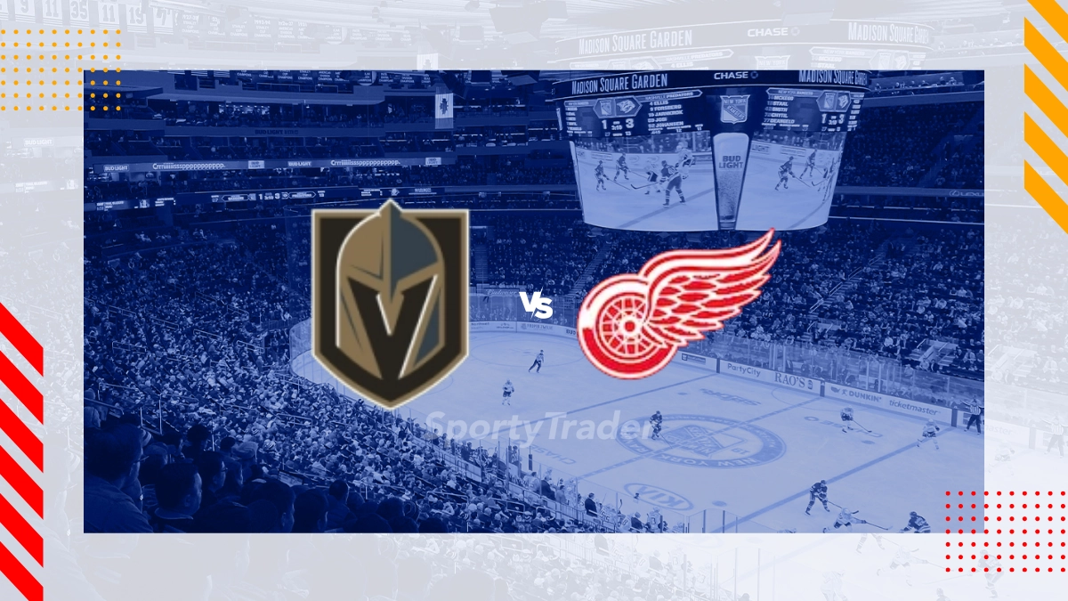 Pronóstico Vegas Golden Knights vs Detroit Red Wings