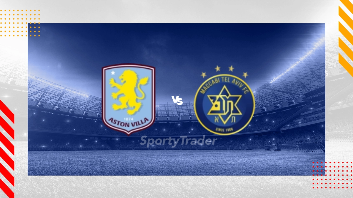 Aston Villa vs Maccabi Tel Aviv FC Prediction
