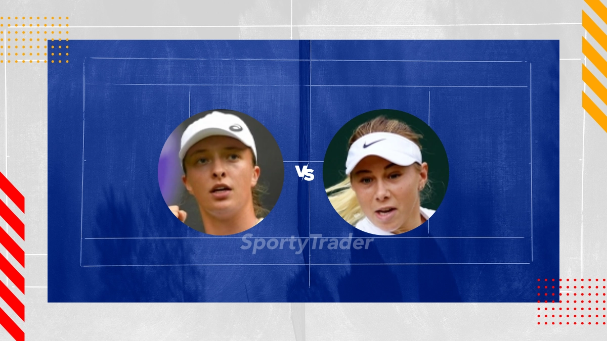 Pronostic Iga Swiatek vs Amanda Anisimova