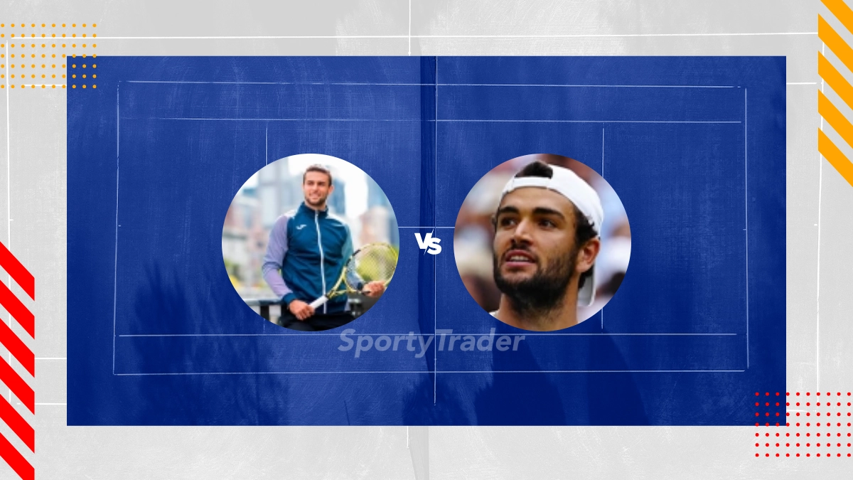 Pronostic Aleksandar Vukic vs Matteo Berrettini