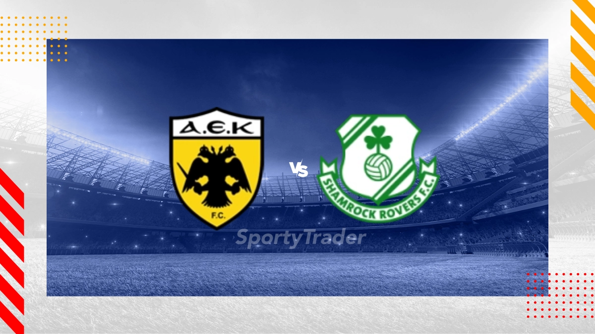 Prognóstico AEK Atenas vs Shamrock Rovers