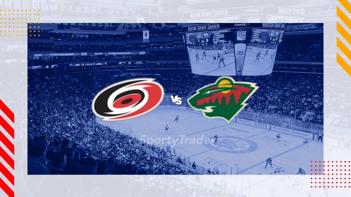 Pronóstico Carolina Hurricanes vs Minnesota Wild