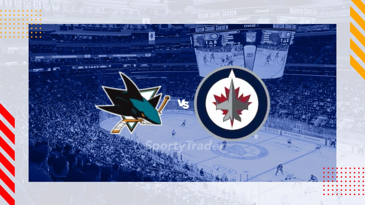 Pronostic San José Sharks vs Winnipeg Jets