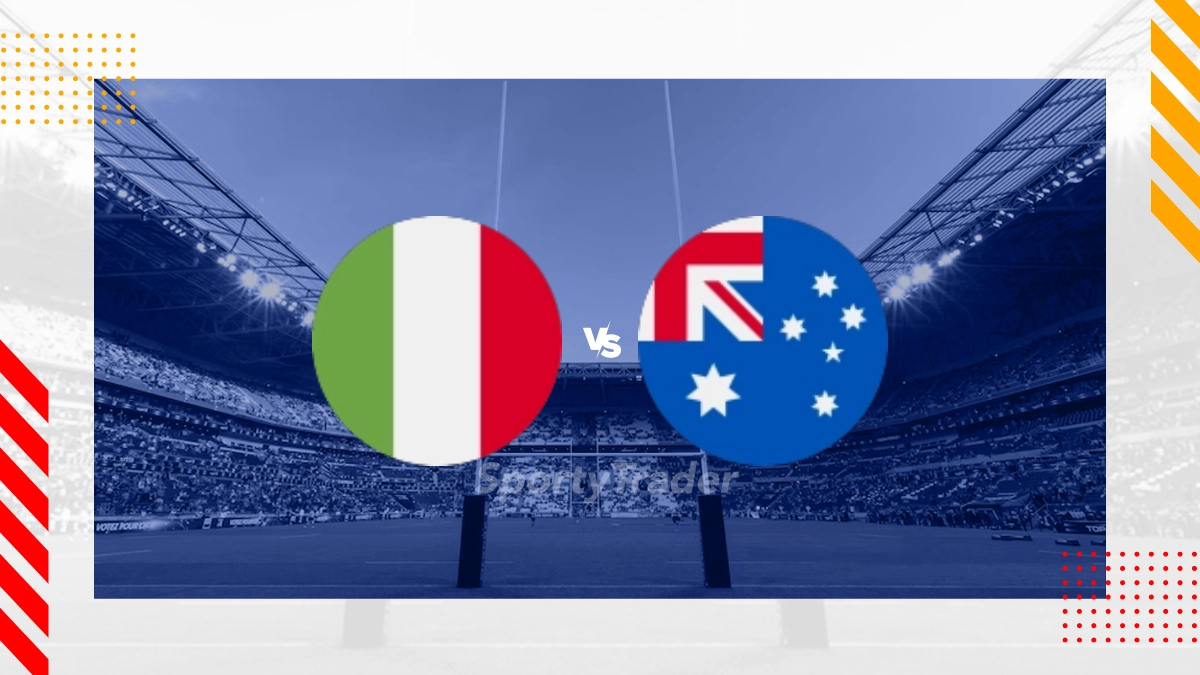 Pronostic Italie vs Australie