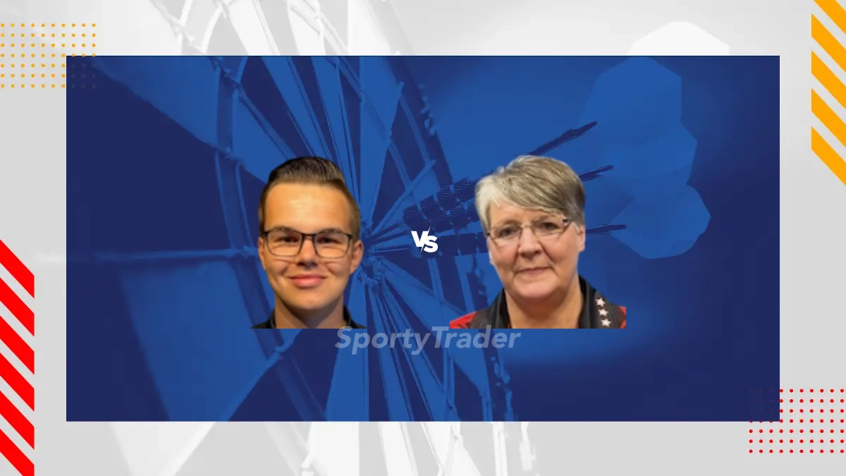 Voorspelling Gian van Veen vs Lisa Ashton