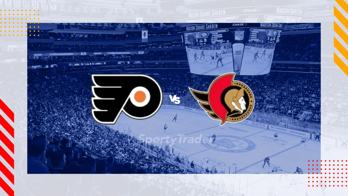 Pronostic Philadelphia Flyers vs Ottawa Senators