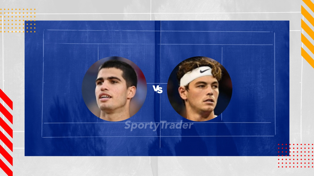 Prognóstico Carlos Alcaraz vs Taylor Fritz