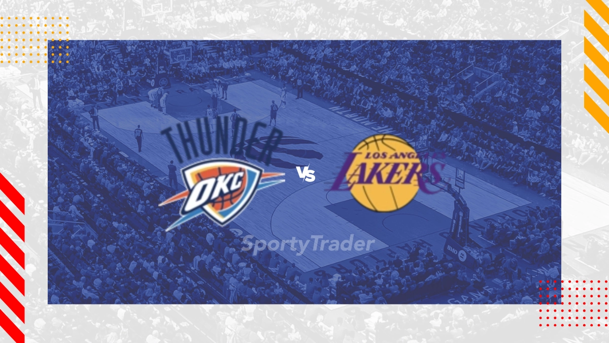 Pronostic Oklahoma City Thunder vs Los Angeles Lakers