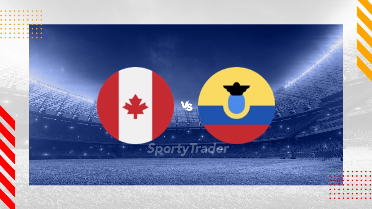 Pronóstico Canadá vs Ecuador