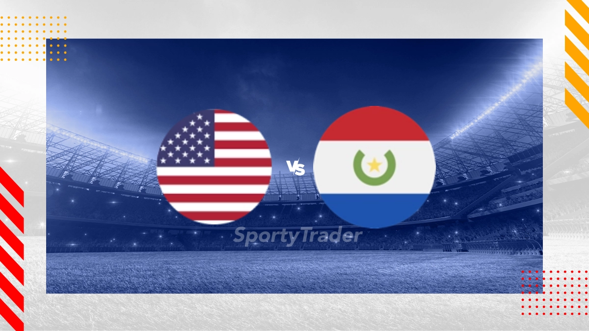 Prognóstico EUA vs Paraguai