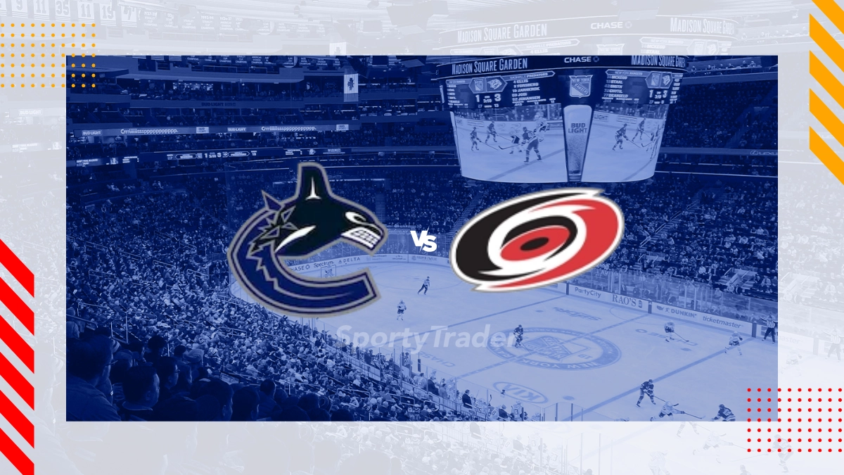 Vancouver Canucks vs Carolina Hurricanes Picks