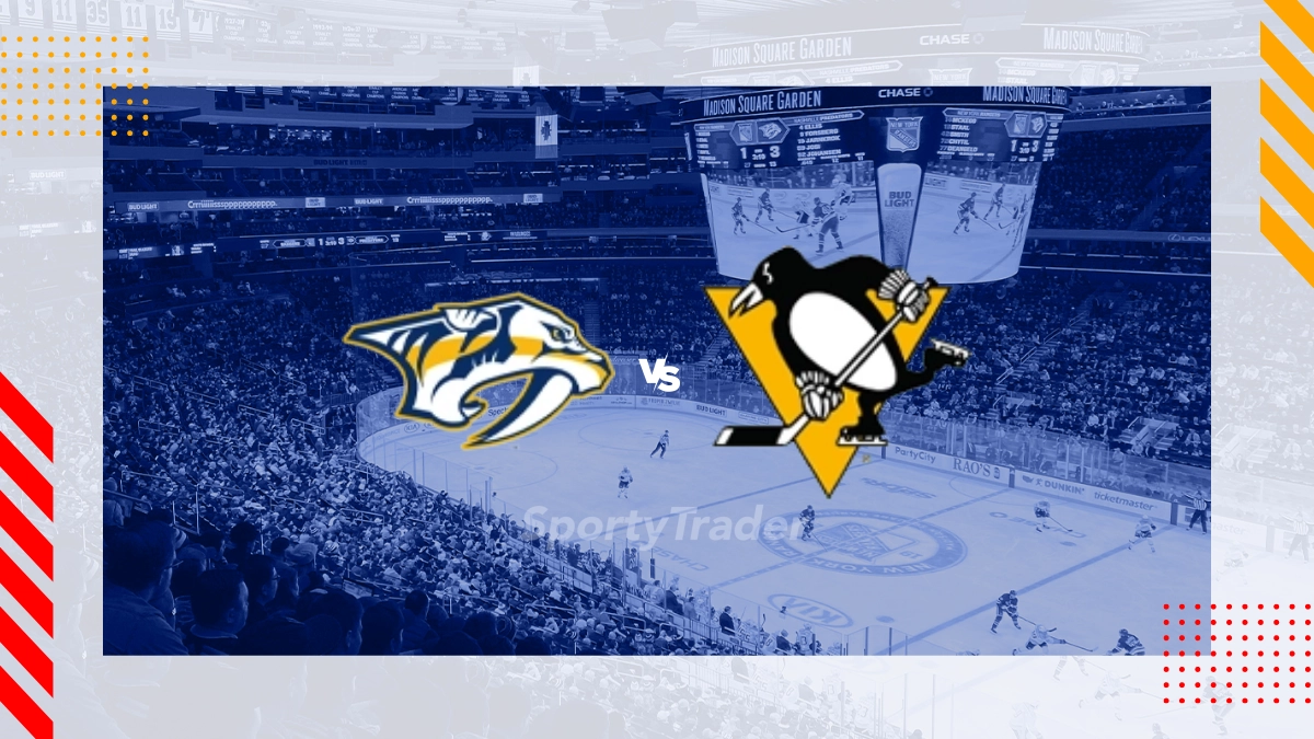 Pronostic Nashville Predators vs Pittsburgh Penguins