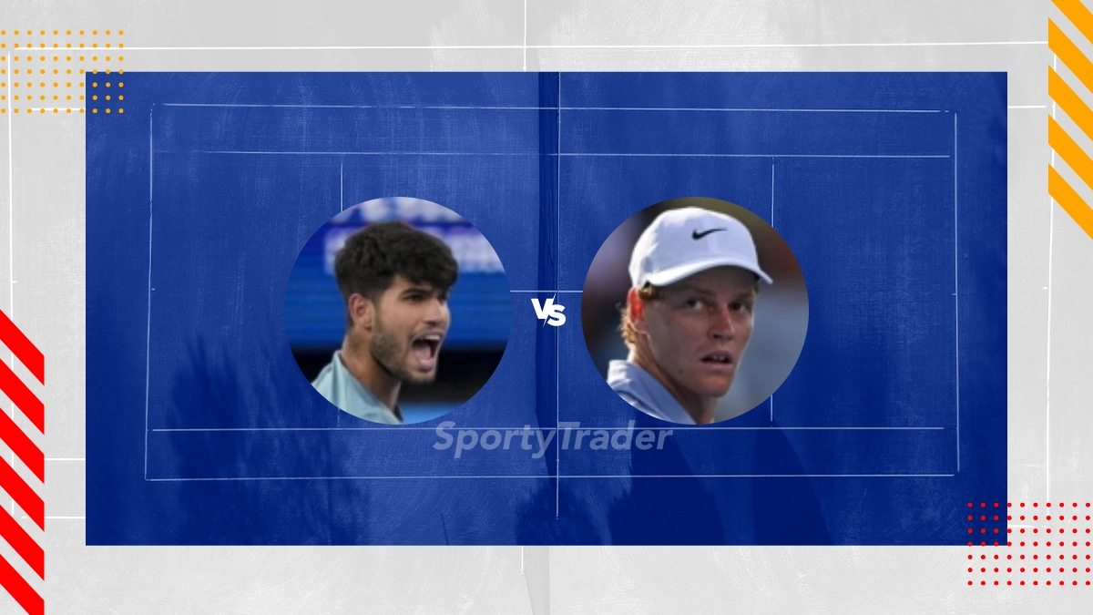 Pronostic Carlos Alcaraz vs Jannik Sinner