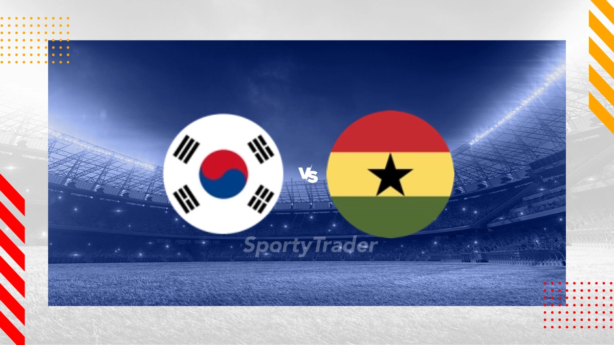 Palpite Coreia do Sul vs Gana