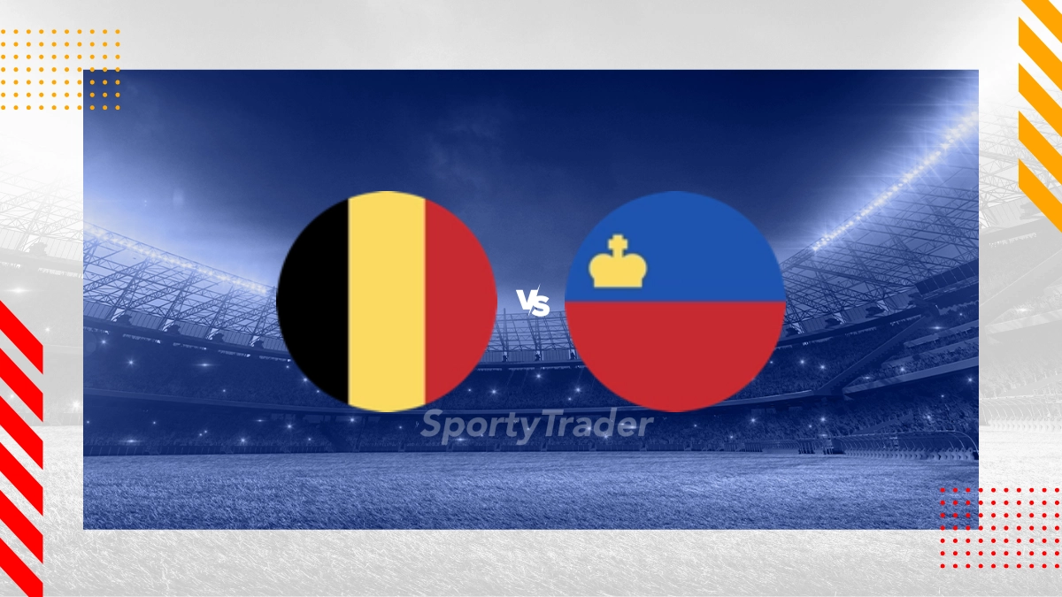 Pronostic Belgique vs Liechtenstein